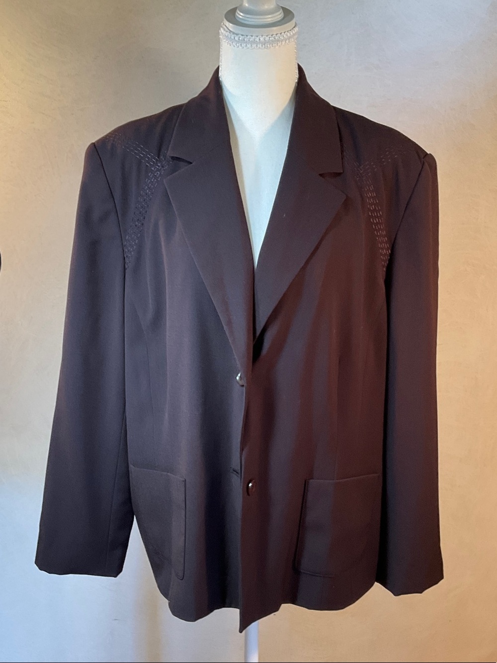 Norton McNaughton deep purple Single-Breasted Blazer